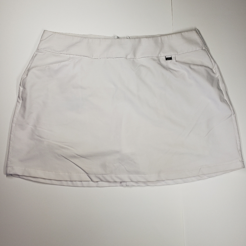 Greg Norman White Golf Skirt Skort Size XL